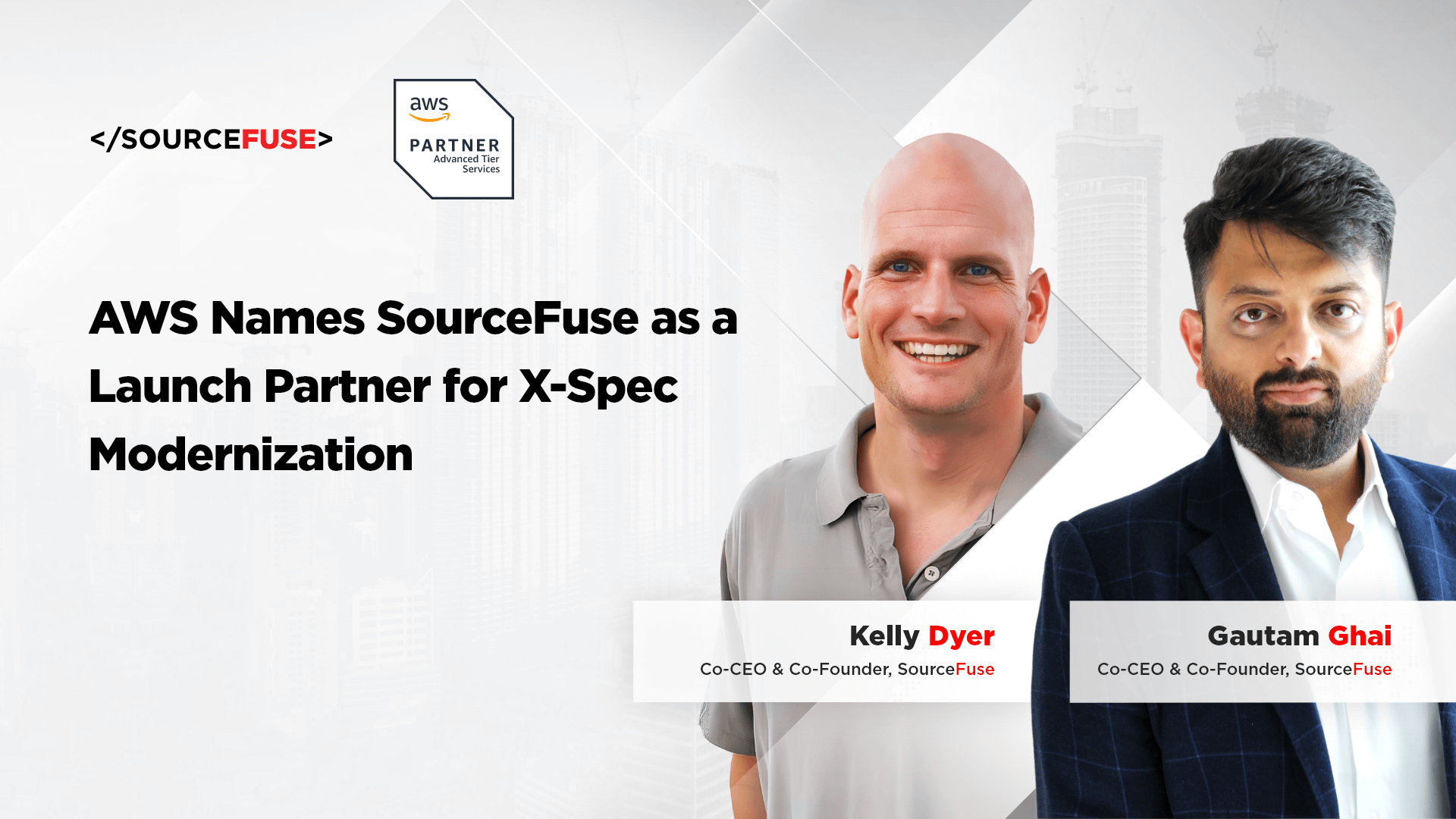 AWS Names SourceFuse as a Launch Partner for Cross-Specialization Modernization