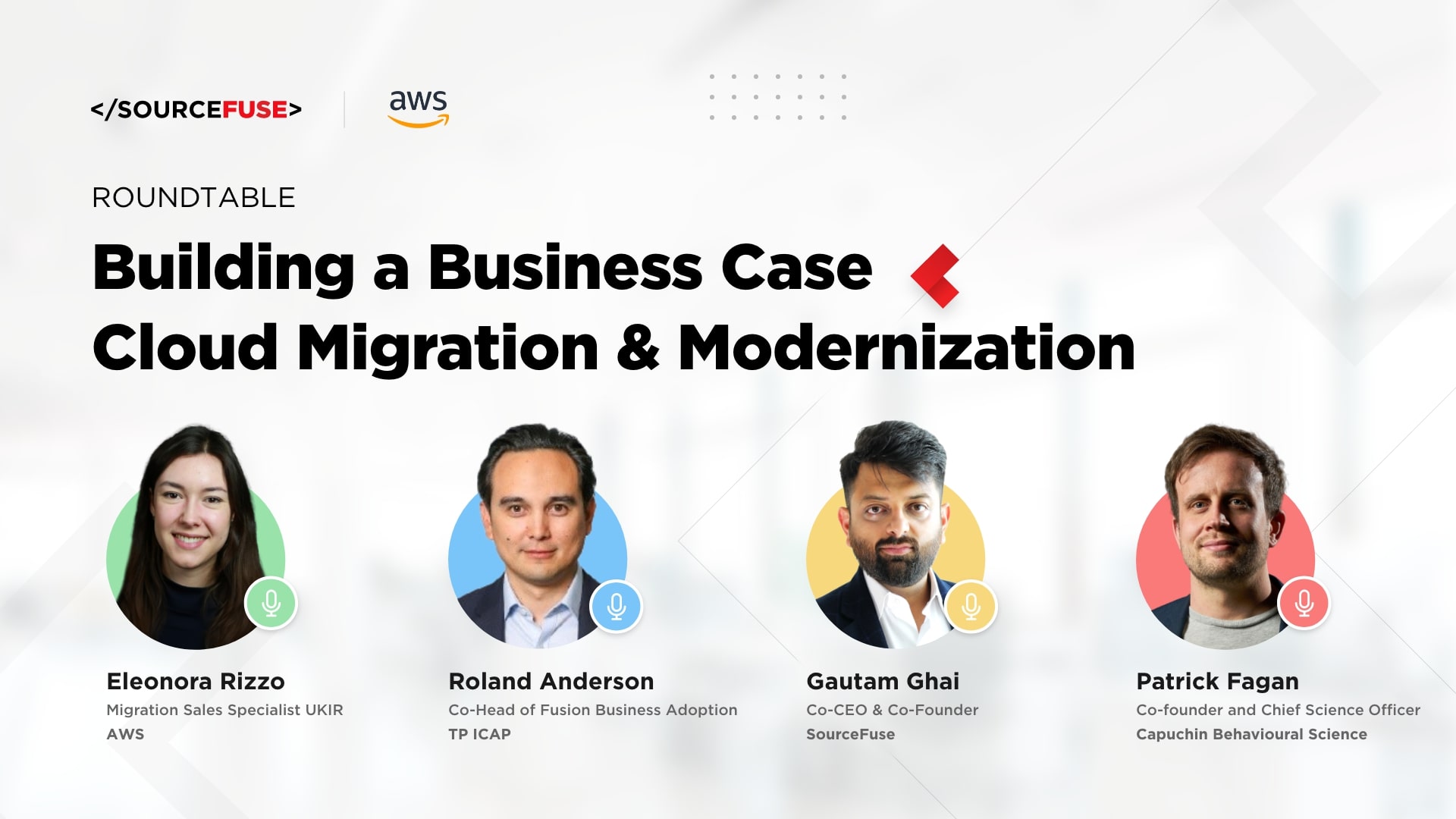 SourceFuse and AWS CXO Roundtable