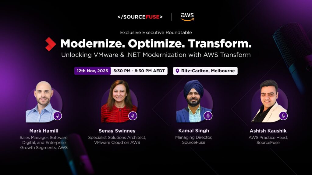 Modernize. Optimize. Transform. — Unlocking VMware & .NET Modernization with AWS Transform