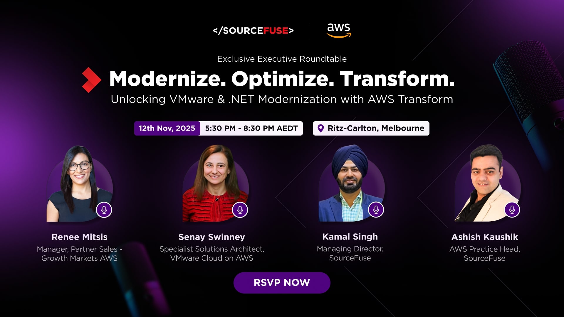Modernize. Optimize. Transform. — Unlocking VMware & .NET Modernization with AWS Transform