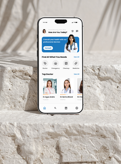 Healthcare — mobile health application