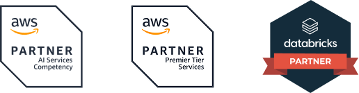 AWS Partner AI Services Competency · AWS Premier Tier Services · Databricks Partner