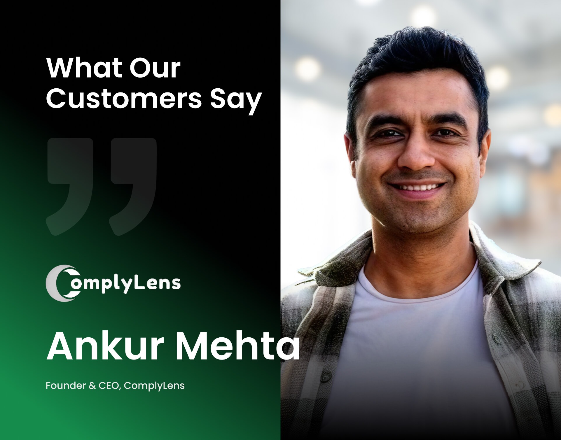 Customer Testimonial